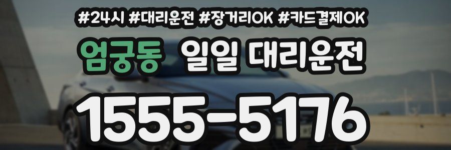 엄궁동 일일 대리운전