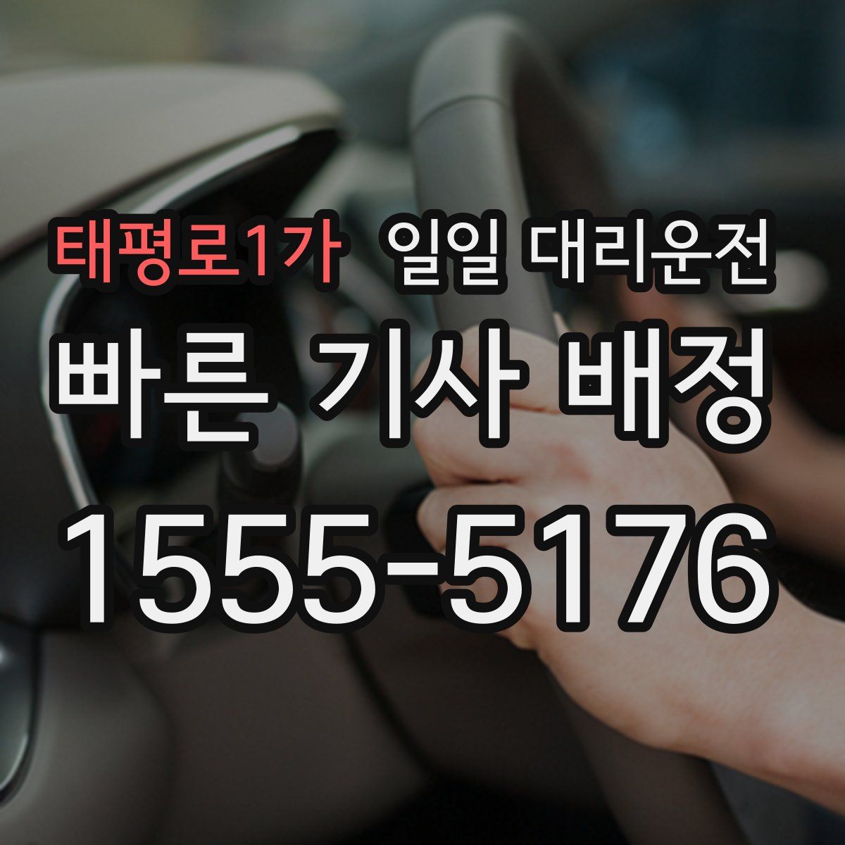 태평로1가 일일 대리운전