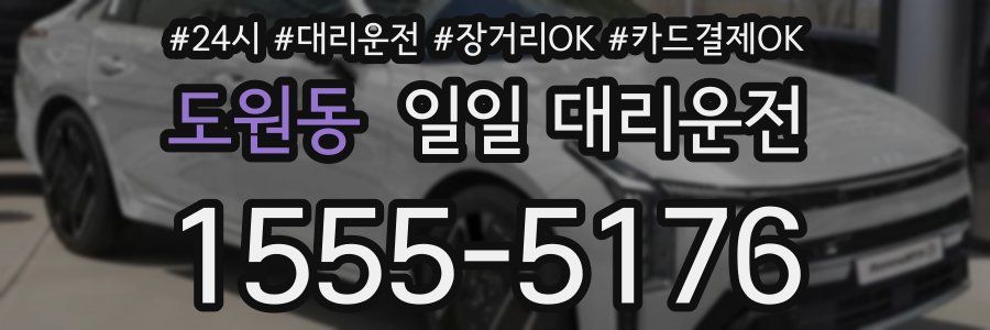 도원동 일일 대리운전