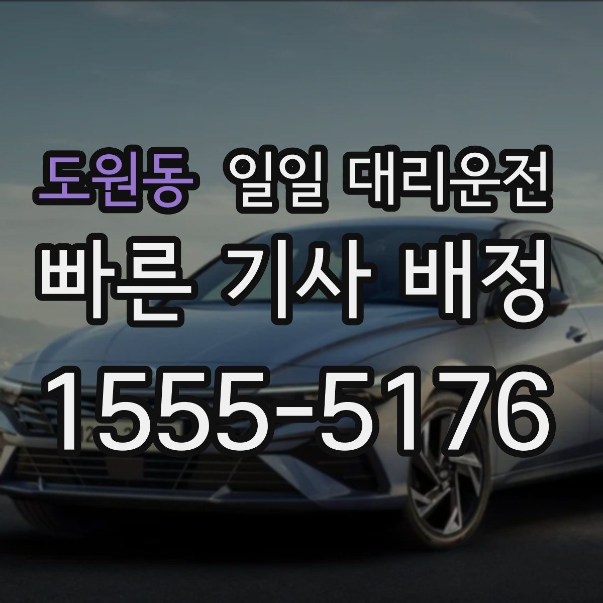 도원동 일일 대리운전