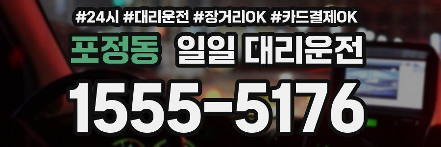 포정동 일일 대리운전