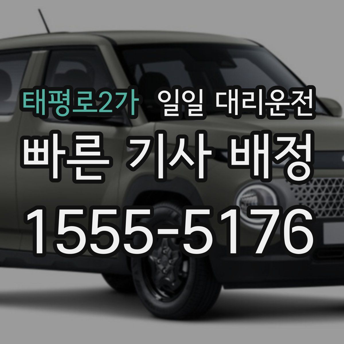 태평로2가 일일 대리운전
