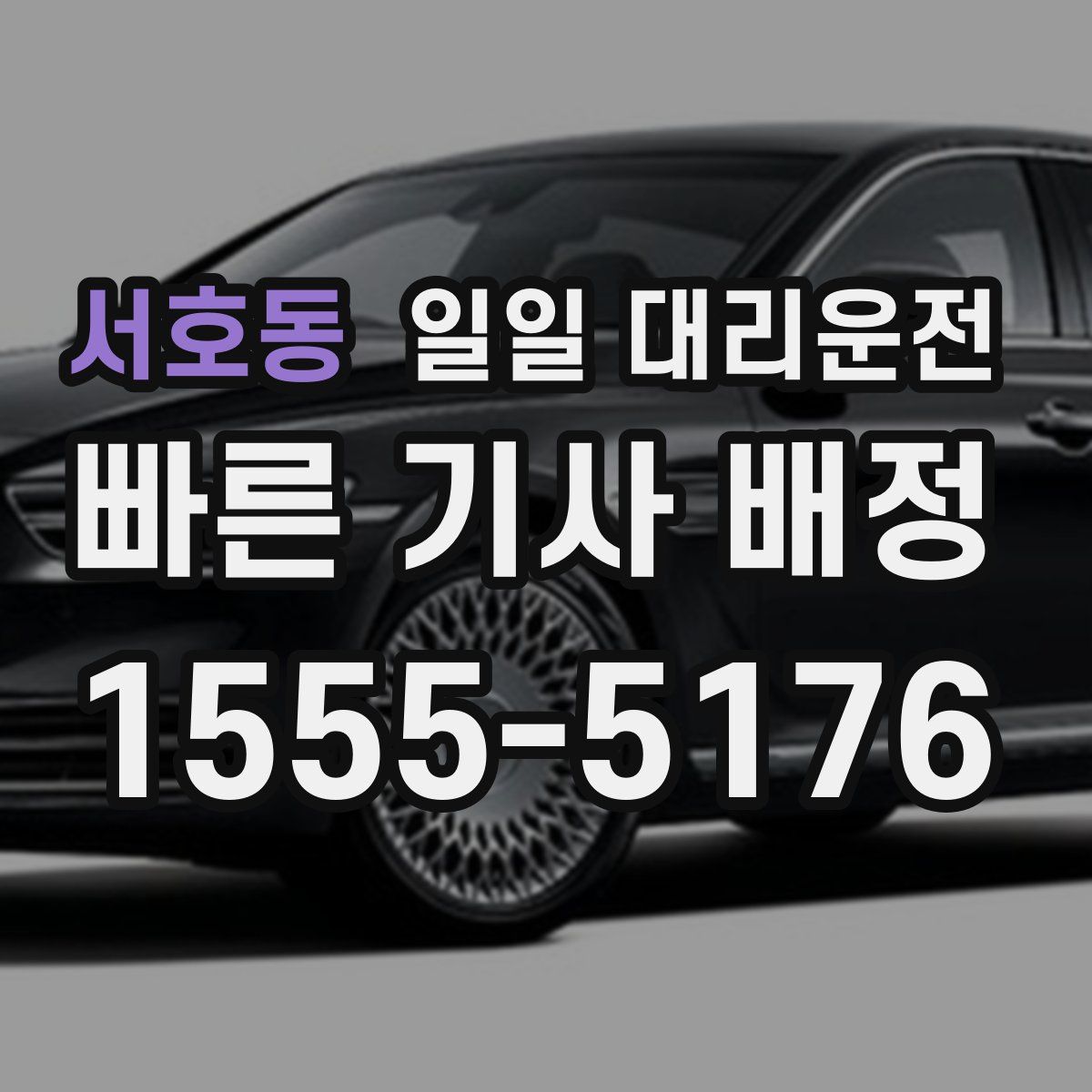 서호동 일일 대리운전