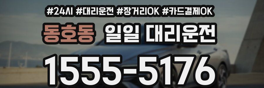 동호동 일일 대리운전