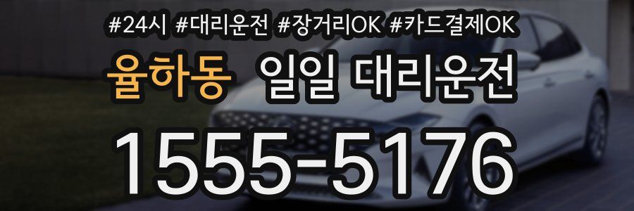 율하동 일일 대리운전