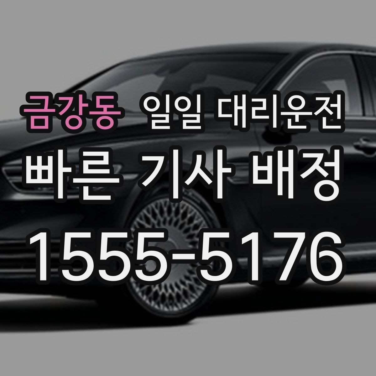 금강동 일일 대리운전 상황에 맞는 호출 타이밍
