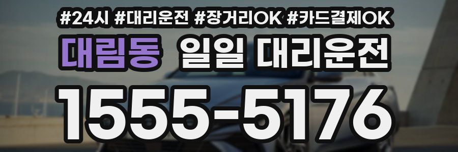 대림동 일일 대리운전