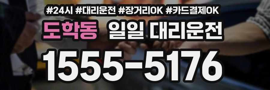 도학동 일일 대리운전