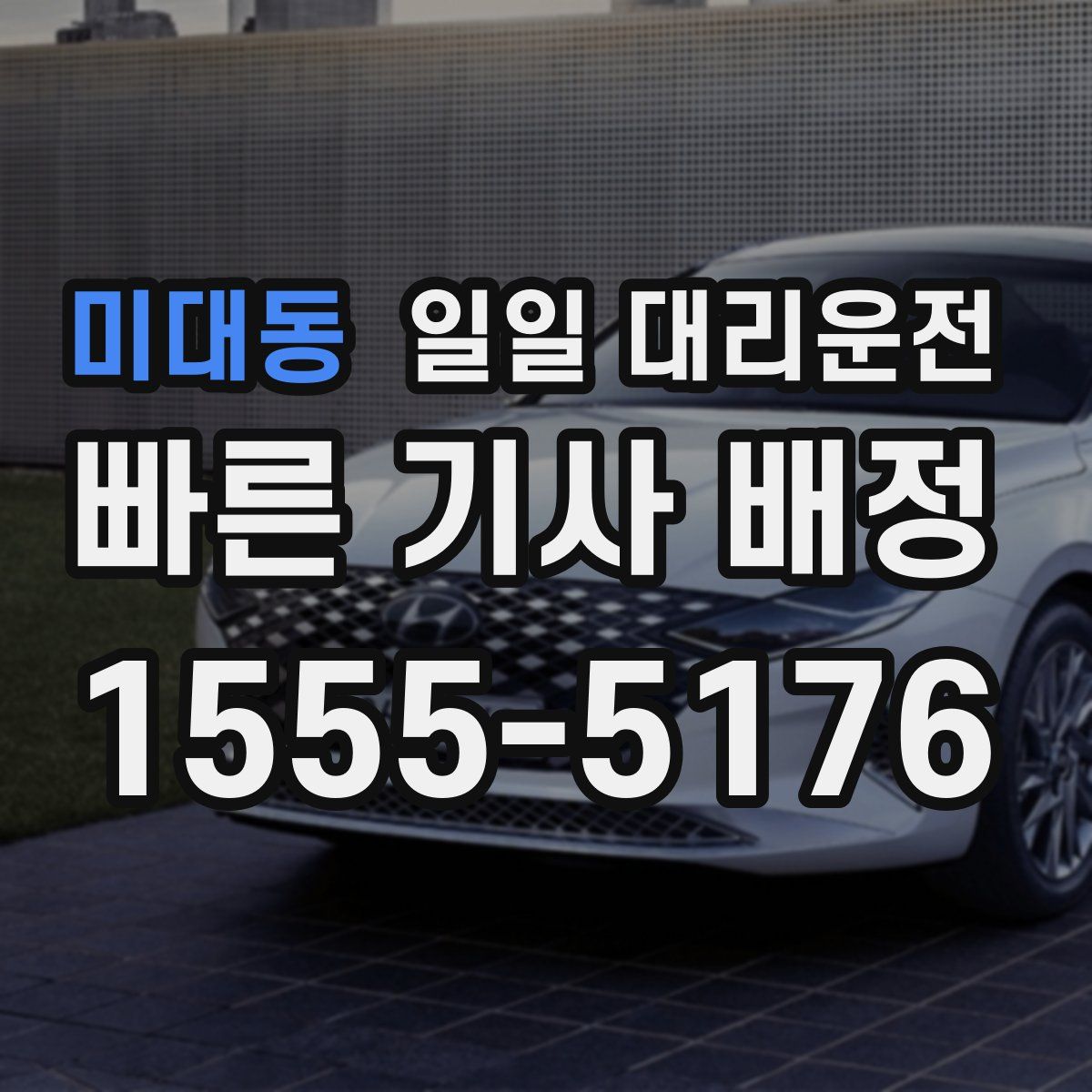 미대동 일일 대리운전