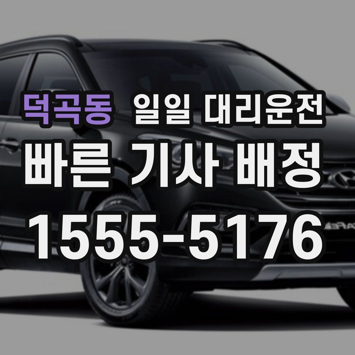 덕곡동 일일 대리운전
