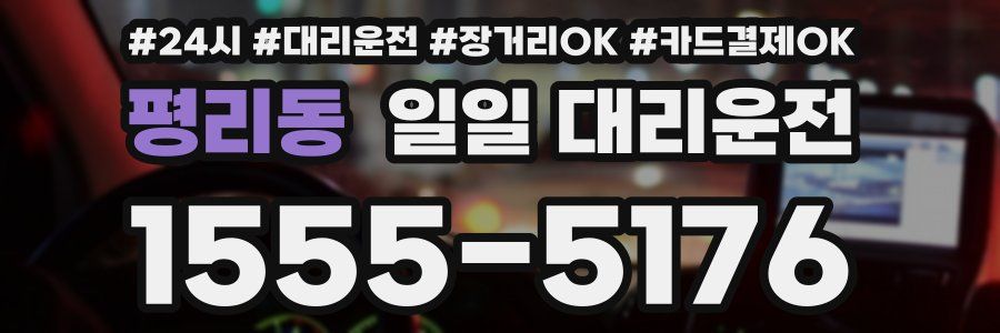평리동 일일 대리운전
