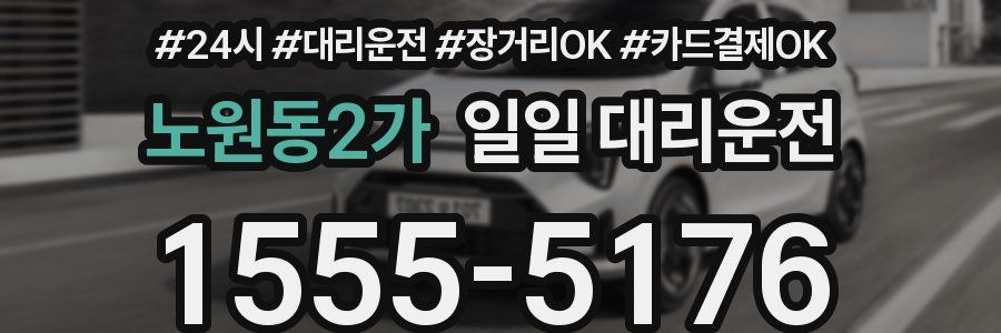 노원동2가 일일 대리운전