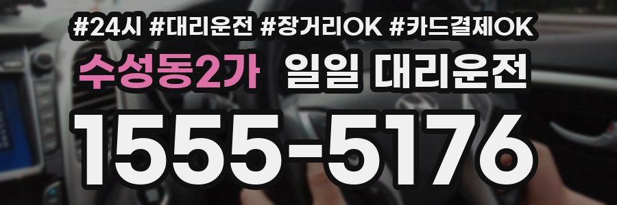 수성동2가 일일 대리운전