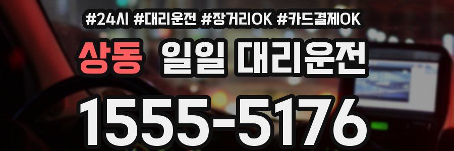 상동 일일 대리운전