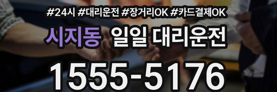 시지동 일일 대리운전