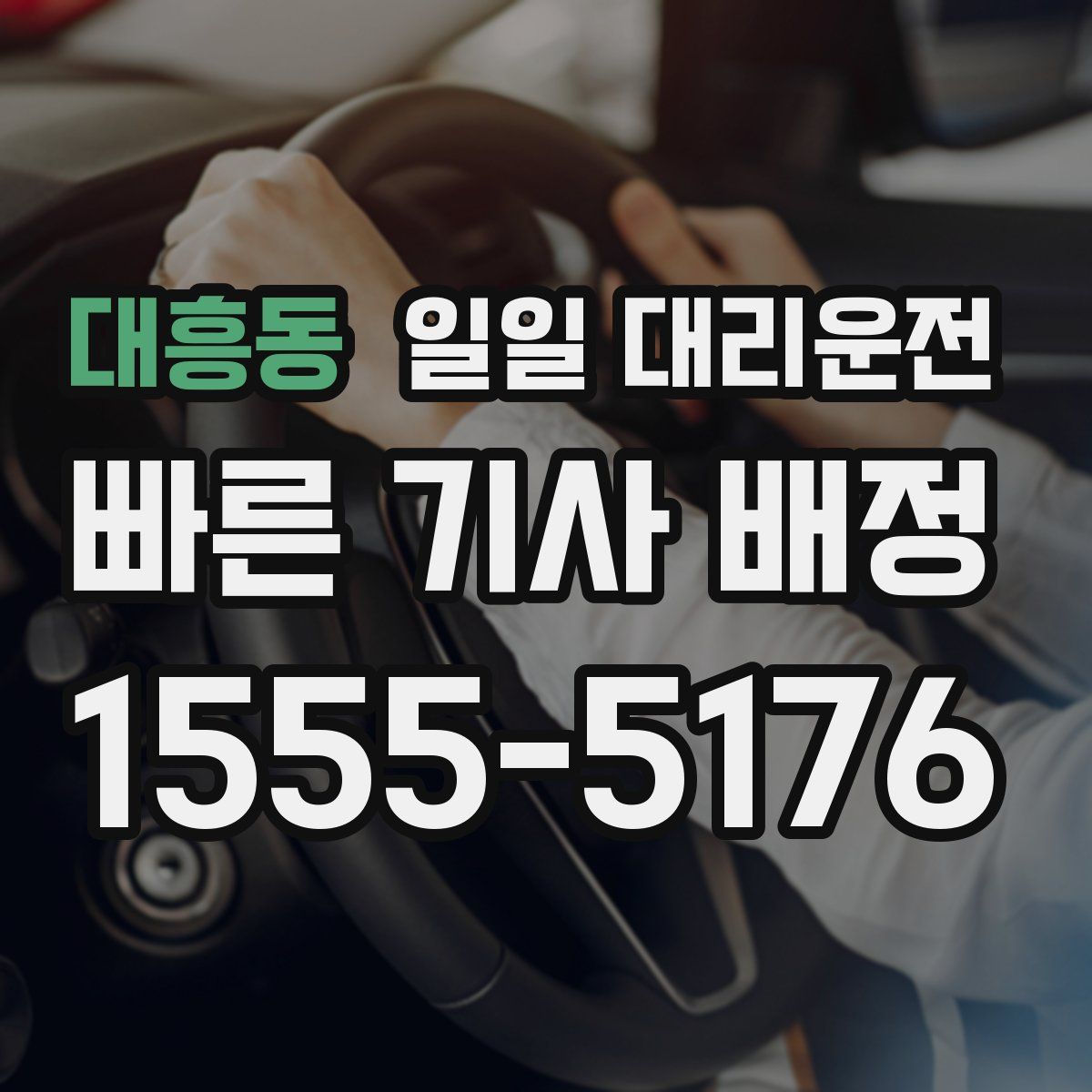대흥동 일일 대리운전