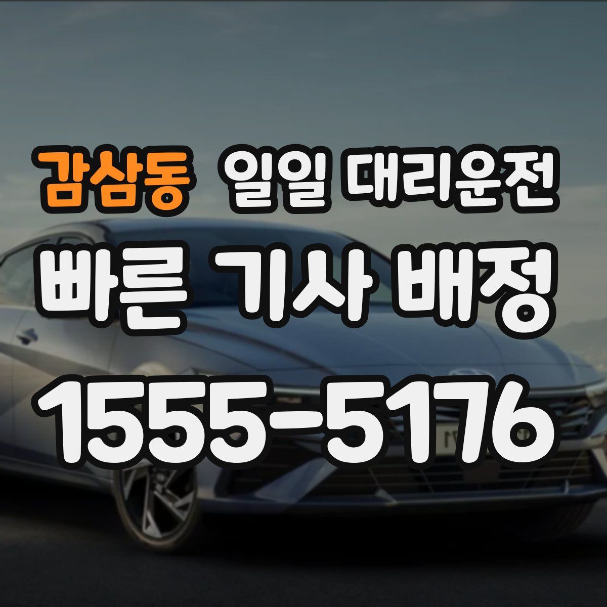 감삼동 일일 대리운전