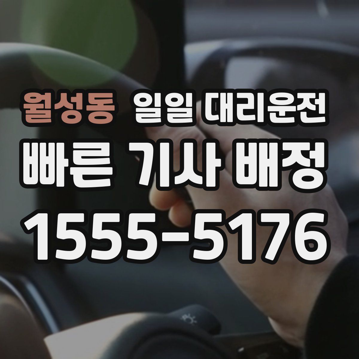 월성동 일일 대리운전