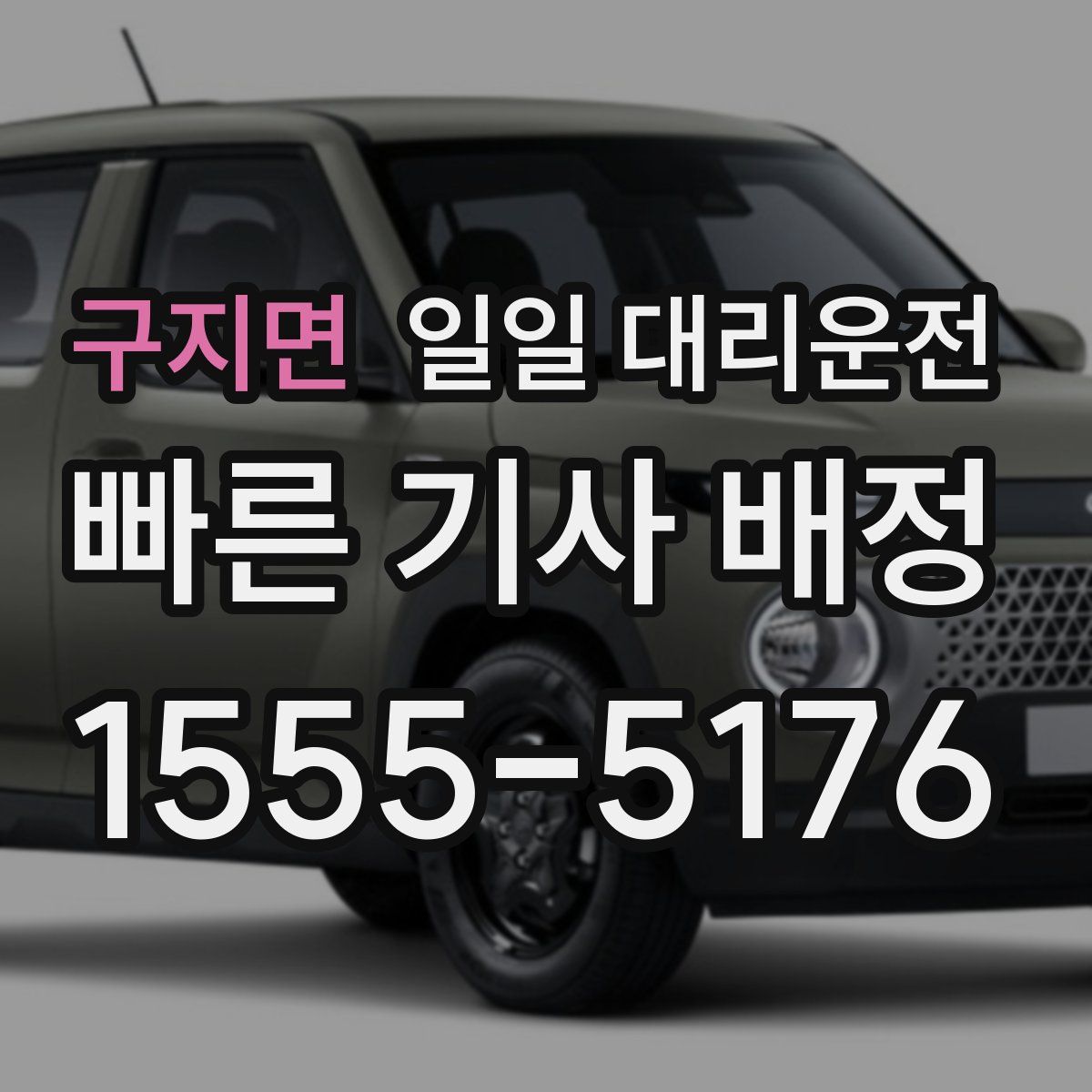 구지면 일일 대리운전
