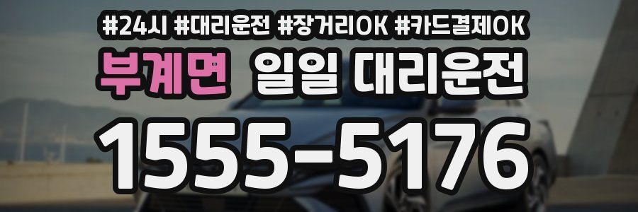 부계면 일일 대리운전