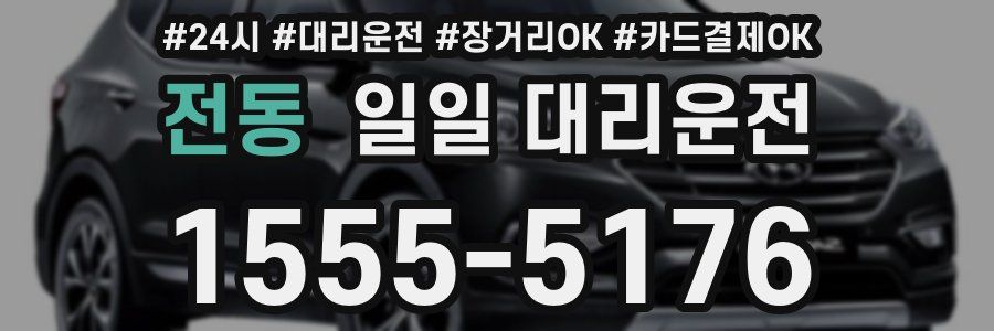 전동 일일 대리운전