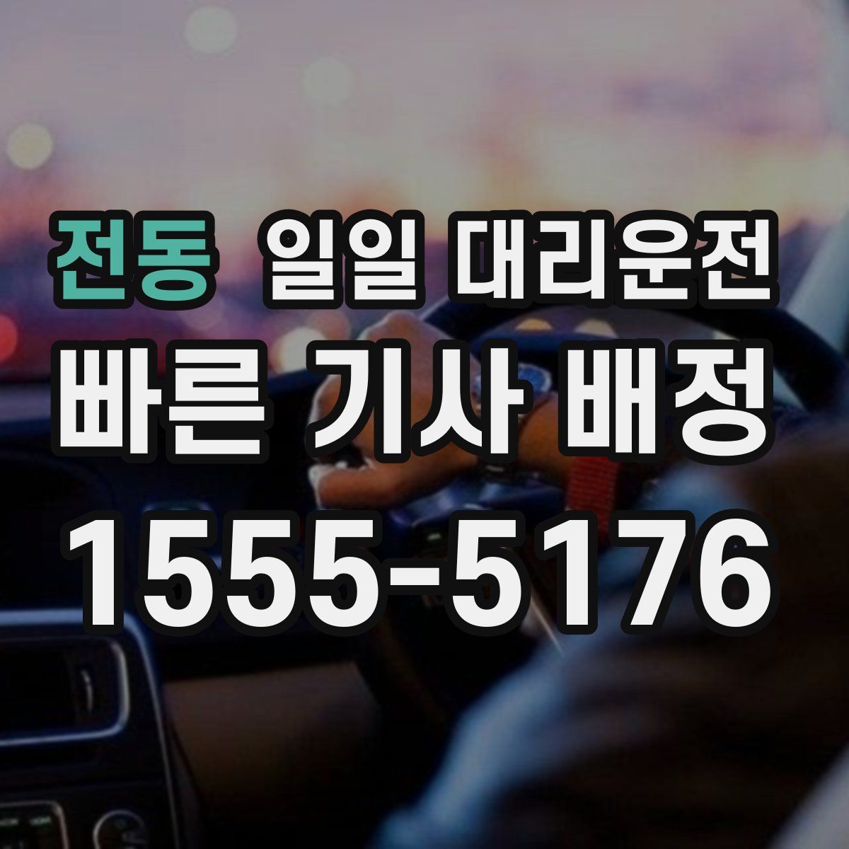 전동 일일 대리운전