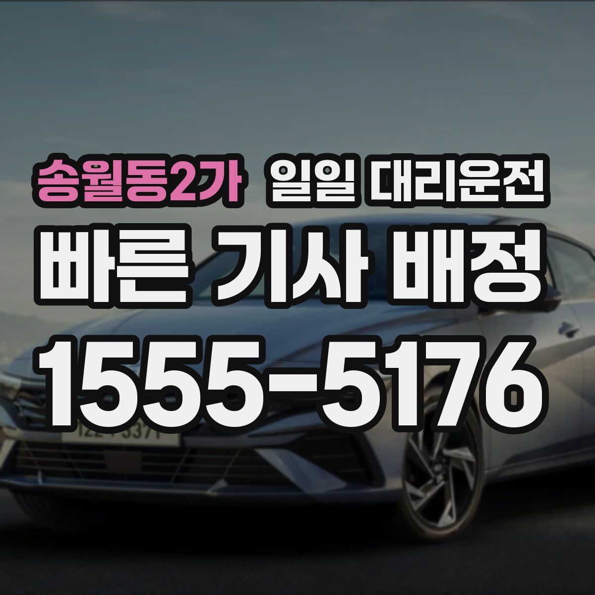 송월동2가 일일 대리운전