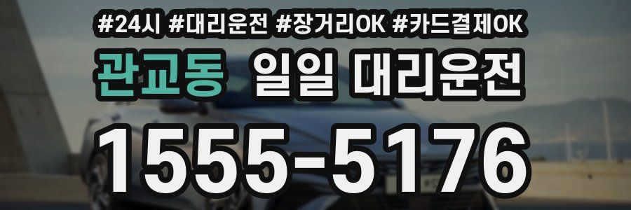관교동 일일 대리운전