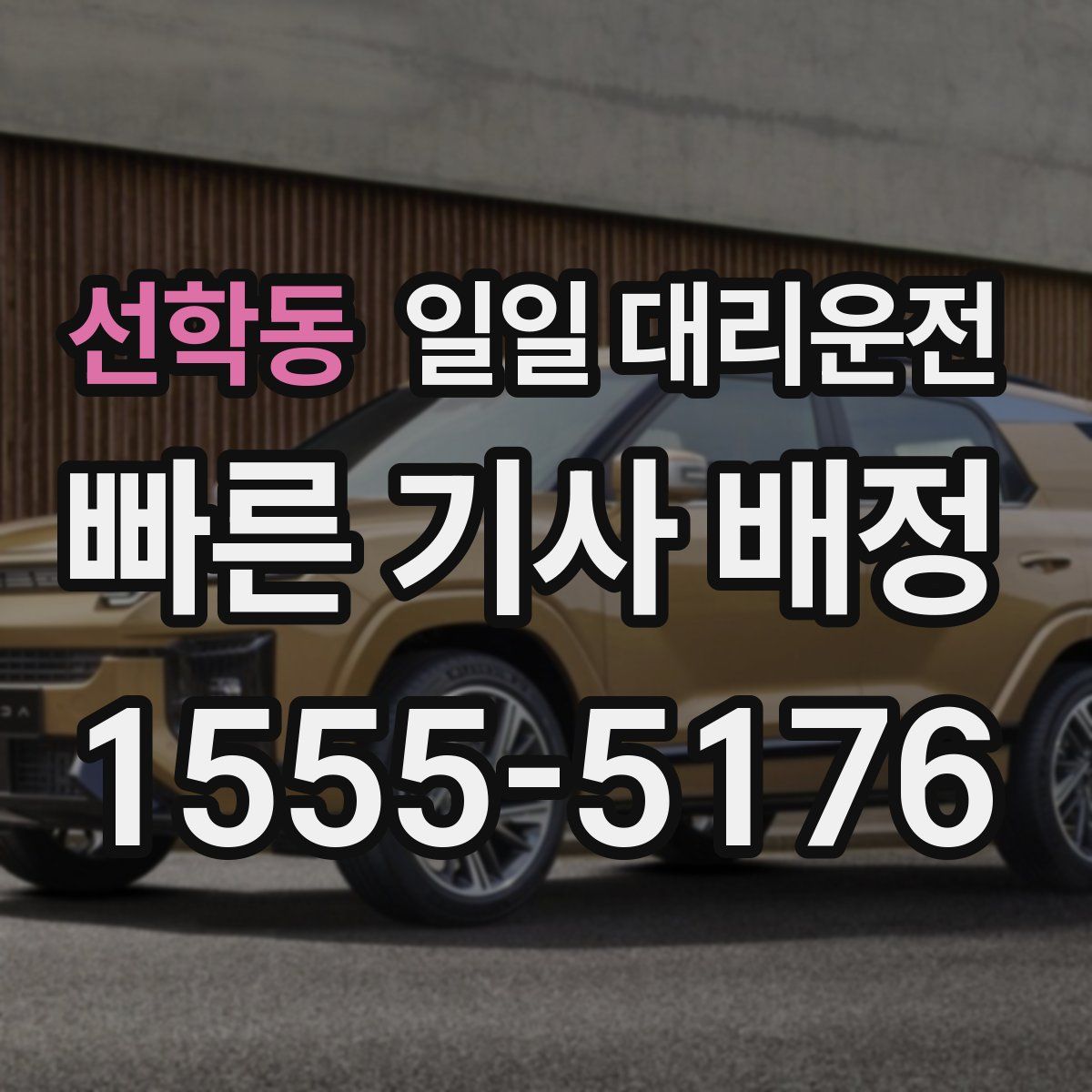 선학동 일일 대리운전