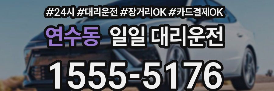 연수동 일일 대리운전