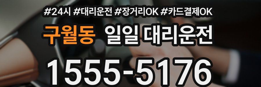 구월동 일일 대리운전