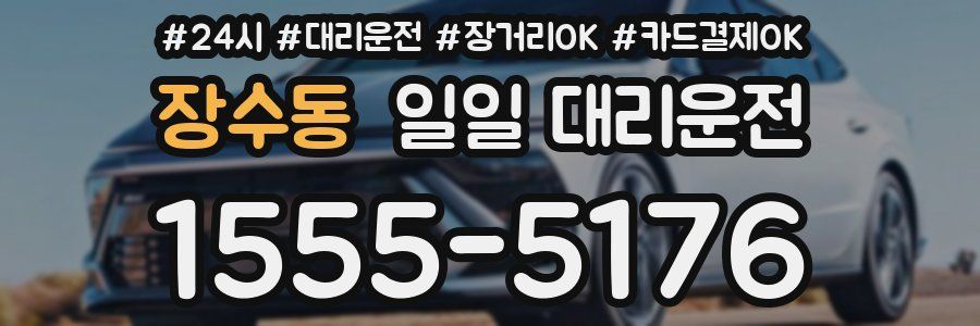 장수동 일일 대리운전