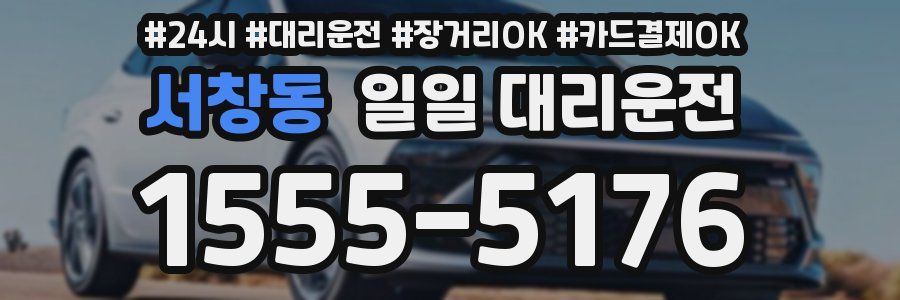서창동 일일 대리운전