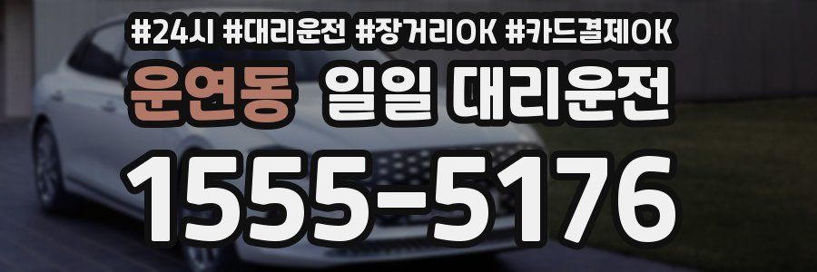 운연동 일일 대리운전