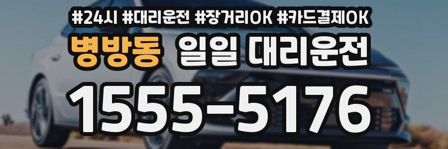 병방동 일일 대리운전