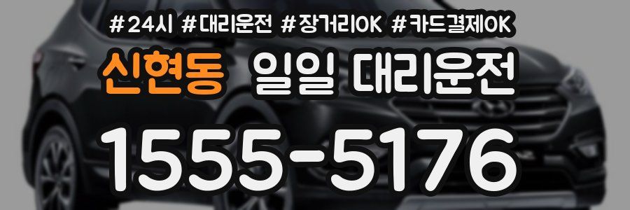 신현동 일일 대리운전