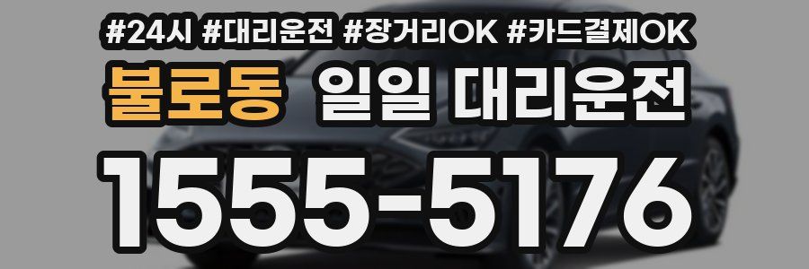 불로동 일일 대리운전