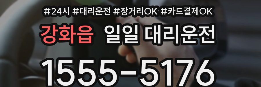 강화읍 일일 대리운전