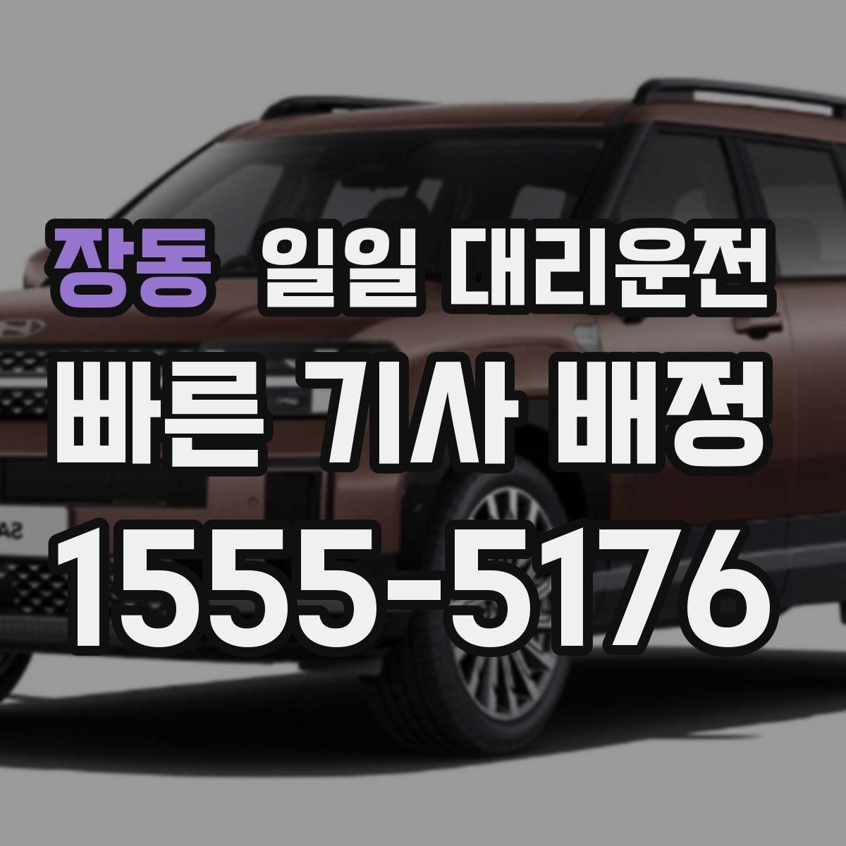 장동 일일 대리운전