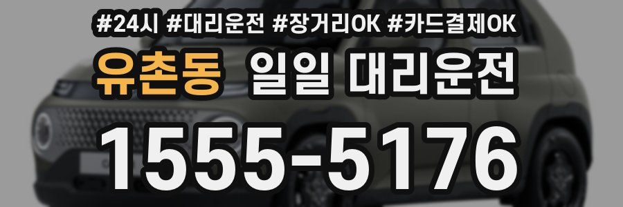 유촌동 일일 대리운전