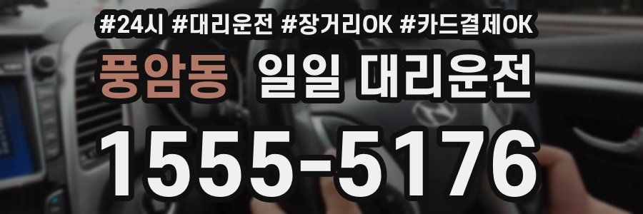 풍암동 일일 대리운전