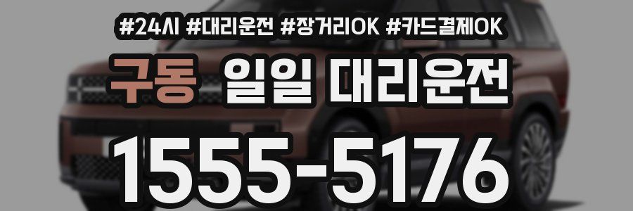 구동 일일 대리운전
