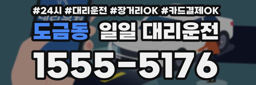 도금동 일일 대리운전