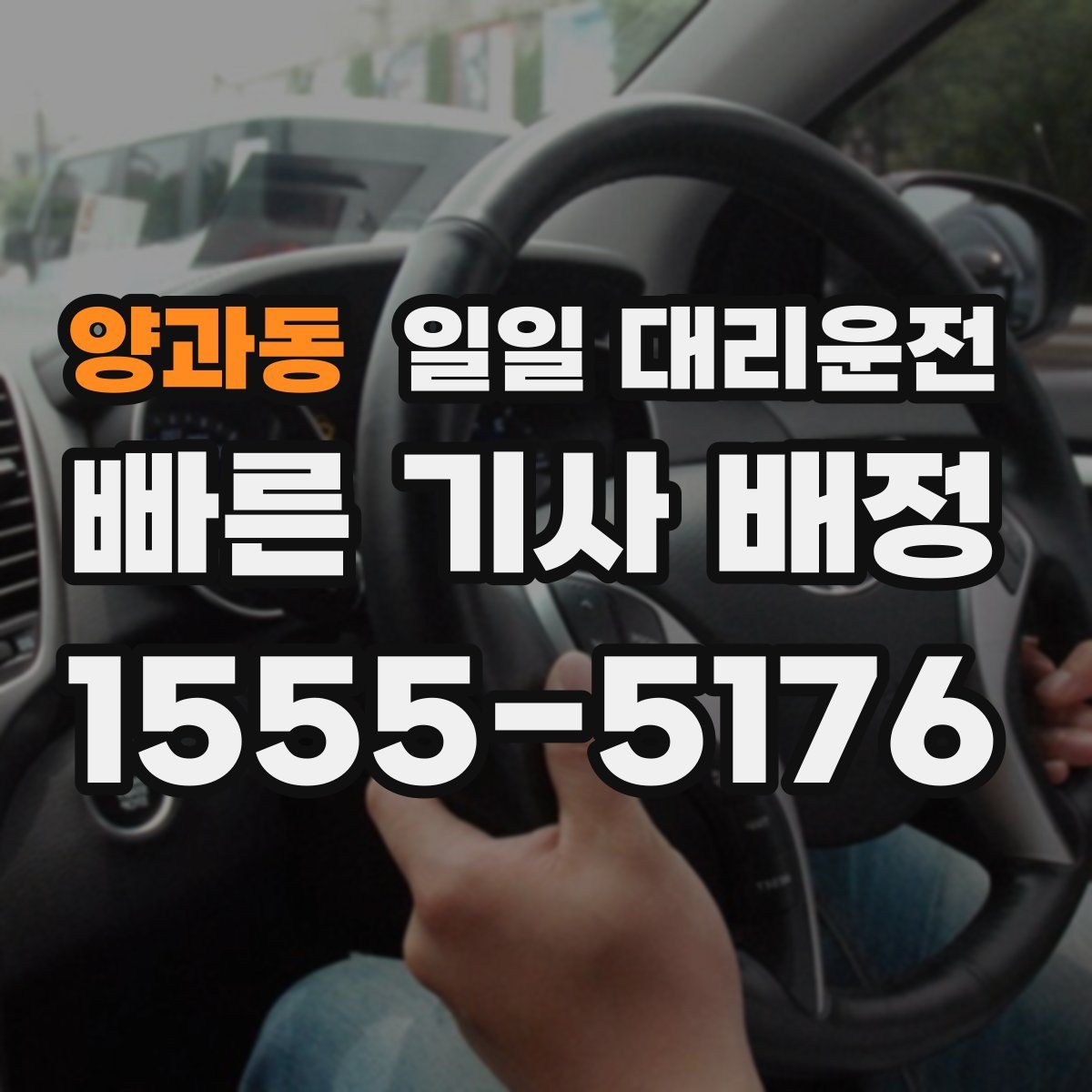 양과동 일일 대리운전