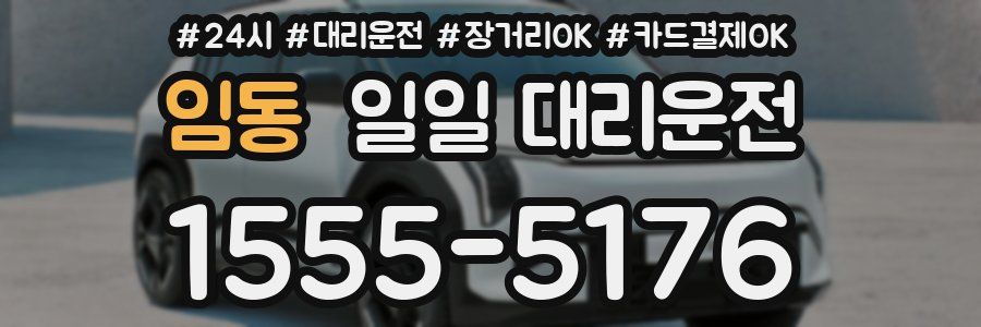 임동 일일 대리운전