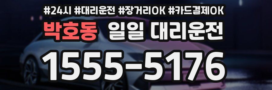 박호동 일일 대리운전