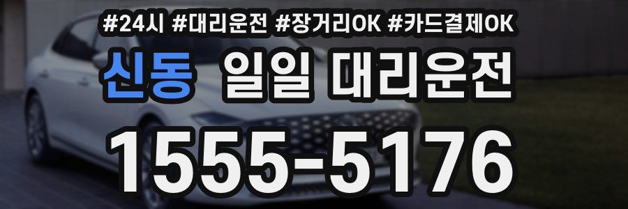 신동 일일 대리운전