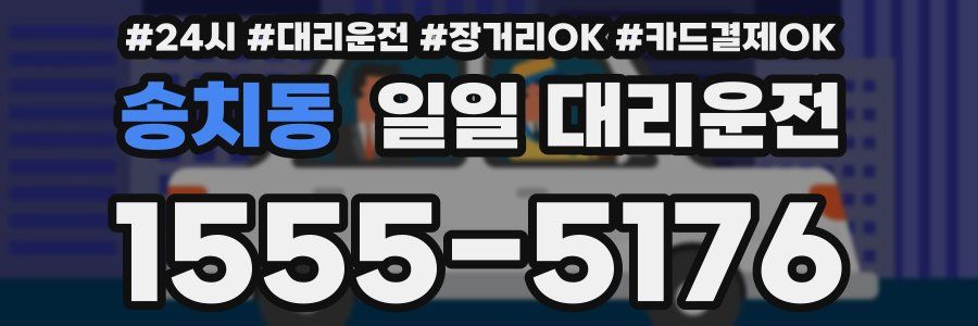 송치동 일일 대리운전