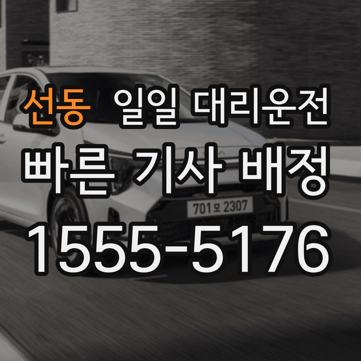 선동 일일 대리운전