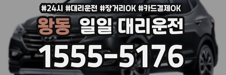 왕동 일일 대리운전
